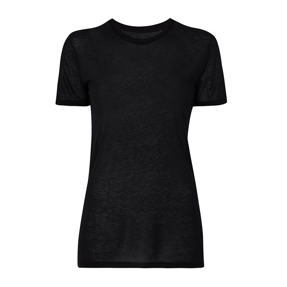 VYAYAMA 1X1 RIB TENCEL® T-SHIRT